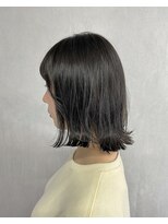 ジーナ 札幌(Zina)&nbsp;【Zina札幌】イメチェン毛先パーマ耳かけ×フォギーベージュ