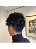 ◎メンズのソフト刈り上げパーマ◎