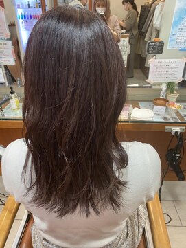 テトラ バイ ネオリーブ 横浜西口店(tetra by neolive) ラベンダーブラウンでパサつき防止☆