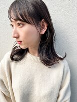 トローノ 栄(TRONO)&nbsp;流し前髪/シースルーバング/くびれヘア/ワンカール