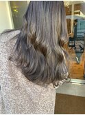 【117hairgarage】大人アッシュベージュカラー