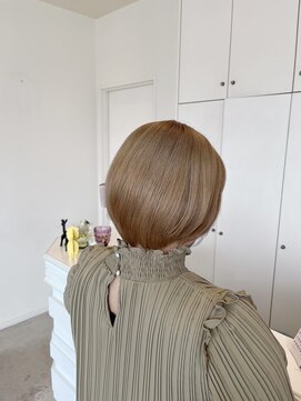 ラシェンテ リセ 西宮北口(La Sente Lycee) 10代20代30代40代オススメスタイル小顔マニッシュショートボブ