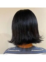 髪質改善と縮毛矯正の専門店 サンティエ(scintiller)&nbsp;切りっぱなしボブ