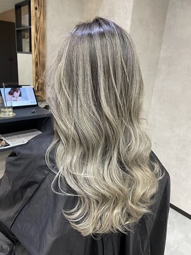 サニー 渋谷(SUNNY) グレーベージュニュアンスカラーアッシュミルクティー