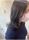 髪質改善＊透け感アッシュラベンダー【Zina札幌大通】