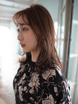 美容室 コーストアール 稲毛店(coast-R) レイヤーロングミディ【稲毛】