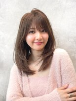 イメチェンハッシュカットフルバング似合わせカットくびれヘア