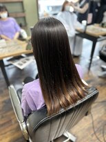 ガルボ ヘアー(garbo hair) 髪質改善オイルストレート/10代/20代/艶髪/ブリーチ対応