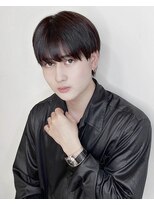 フォルテ 草薙店&nbsp;ウルフ　アッシュブラック　カルマパーマ　ベリーショート