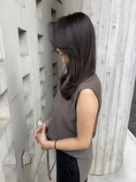 リバレッジ 広尾(Leverage)&nbsp;大人透明感グレージュロングレイヤー:Kazuma Osumi