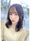 ゆるふわ巻き髪ヘア