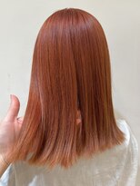 トリッカ 代官山(tricca)&nbsp;【tricca代官山rin】ピンクオレンジヘア/オレンジベージュ