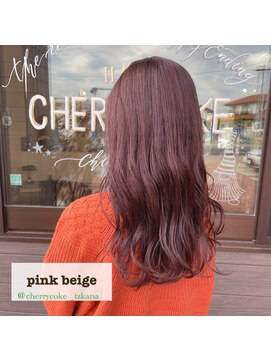 チェリーコーク(HAIR CHERRY COKE) ピンクベージュ