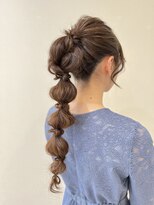 リズ(Risu)&nbsp;ヘアセット　タマネギアレンジ