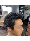 スパイキーパーマ