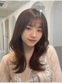 髪質改善*ワンホンレイヤーセミロング*美髪【Zina博多】
