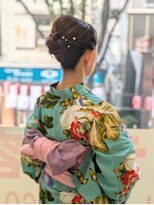 浴衣ヘアアレンジ