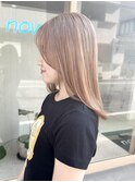 透明感◎ハイトーンベージュカラー【シン】