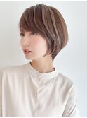 前髪カタログアンブレラカラーこなれミディウェーブパーマ大宮