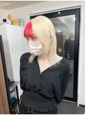ブロンド×レッド