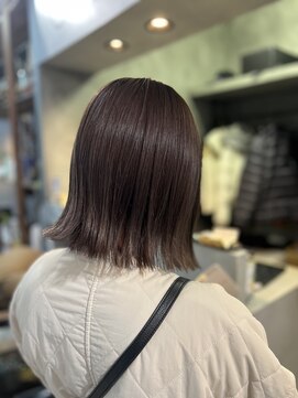 クラッチバイシオンアグリゲイト(CLUTCH by Zi-on aggregate) 切りっぱなしボブ