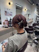 コワファーストナガサキシャンプーボーイ(COIFF1RST NAGASAKI SHAMPOO BOY)&nbsp;ツインテールアレンジ