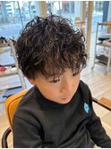 横須賀メンズマッシュ波巻きパーマツイスパメンズパーマ刈り上げ
