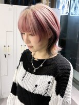 ファイブバイジエクト 堀江(FIVE by The Ect) ピンクカラー/デザインカラー/インナーカラー