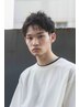 【オープン記念 新規＊】メンズカット＋ピンパーマ→￥6800