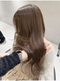 ウェーブミディアムメルティカラー×ブリーチなし韓国【熊本】