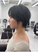 毛流れショート