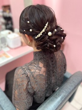 シーズン 大阪(SEASON) 【ヘアセット】アップヘア/エレガント/梅田駅