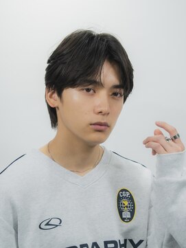 テクト バイアッシュ 吉祥寺店(Tect by Ash) センターパート微分け前髪ナチュラルフェザーカット