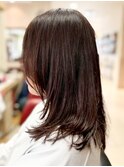 ミセス 大人かわいいフェイスレイヤースタイル