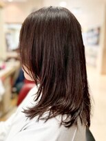 ヘアークリアー 春日部&nbsp;ミセス 大人かわいいフェイスレイヤースタイル