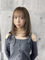 トリップ 大名(Trip)&nbsp;ヘーゼルベージュに大人気なレイヤーカット☆