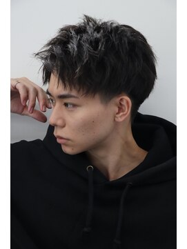 ロンドガルマン 名古屋(Lond GULLMAN) 【Lond GULLMAN江村】アップバング×パーマ