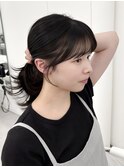 自然にながれるサイドバング