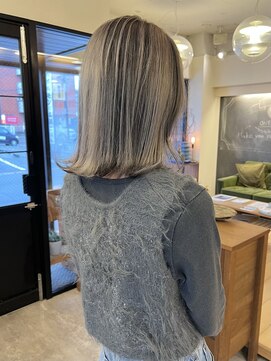 ヘア プロデュース キュオン(hair produce CUEON.) ミックスカラー/デザインカラー/ハイライト/ローライト