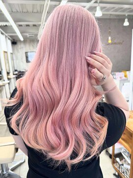 エゴル ナゴヤサカエ(ENGOL NAGOYA SAKAE) 坂野貴哉/ピンクベージュ/ピンクラベンダー/ハイトーンカラー