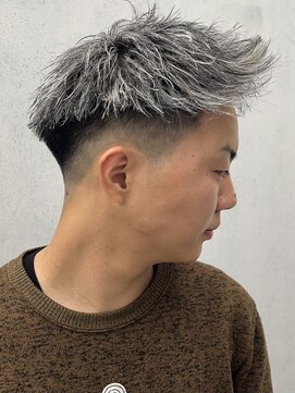 MEN’S HAIR/ツイストスパイラル/フェザーパーマ/西院眉毛CUT