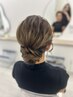［平日］似合わせヘアセット　￥3,520　※10時～