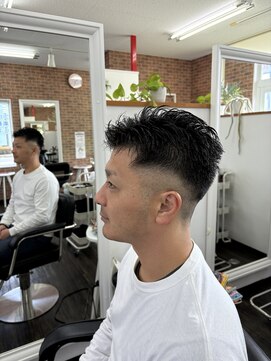 ラポールヘア 安曇野店 ビジネスフェード