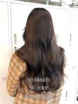 アリュウル 表参道 青山(Allure)&nbsp;ブリーチなしダブルカラー＊グレージュ/レイヤーカット