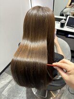 ピリオド 蒲田(Period.)&nbsp;髪質改善／オリーブベージュ/縮毛矯正