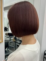 シベルバレー 横浜(sibell)&nbsp;＊20代30代ミニボブレイヤー丸みボブ前髪ありボブ顔周りレイヤー