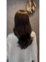 パーミル ヘア クマモト(permille ‰ hair Kumamoto) ブラウン×巻き髪