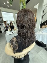 バーチミシマ(BIRCH mishima)&nbsp;ウルフレイヤー&スパイラルパーマ☆圧倒的技術のパーマヘア