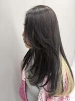 バディ 中野駅前店(BUDDY)&nbsp;レイヤー×インナーカラー【中野美容室/新中野】