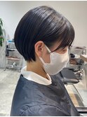 大人耳掛けハンサムショート地毛風カラー